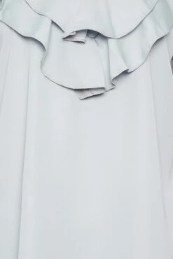 M&Co Light Blue Frill Front Blouse -M&Co Sales Store 01d0763f bd6f 46 550249 Z scaled