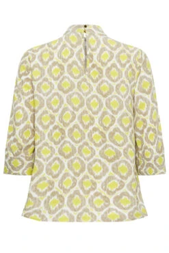 M&Co Green Geometric Print High Neck Blouse -M&Co Sales Store 02cadb9a 6d18 4c 550590 Y scaled