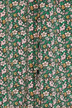 M&Co Green Floral Print Midi Shirt Dress -M&Co Sales Store 02df7781 df41 41 550423 Z scaled