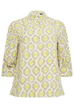 M&Co Green Geometric Print High Neck Blouse -M&Co Sales Store 05845e95 b45c 49 550590 X scaled
