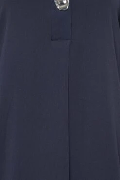 M&Co Navy Blue Long Sleeve Button Blouse 11 M&Co Navy Blue Long Sleeve Button Blouse -M&Co Sales Store 0614f0cb eead 41 550295 Z scaled