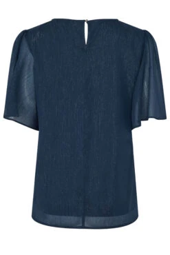 M&Co Navy Blue Glitter Blouse 13 M&Co Navy Blue Glitter Blouse -M&Co Sales Store 0805b307 d3ac 43 550167 Y scaled