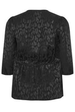 M&Co Black Animal Print Twist Front Blouse -M&Co Sales Store 08357d76 7ba2 45 550354 Y scaled