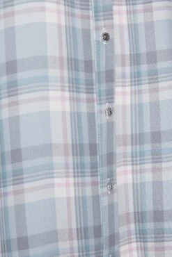 M&Co Blue Check Grown On Sleeve Shirt -M&Co Sales Store 08925c72 7f2c 46 550202 Z scaled