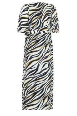 M&Co Black Zebra Print Wrap Dress 13 M&Co Black Zebra Print Wrap Dress -M&Co Sales Store 0a6423a6 c0e8 4c 550412 Y scaled