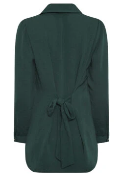 M&Co Dark Green Tie Back Tunic Shirt -M&Co Sales Store 0a89c7cf 65b5 4c 550318 Y scaled