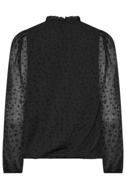 M&Co Black Dobby Tie Neck Blouse 13 M&Co Black Dobby Tie Neck Blouse -M&Co Sales Store 0b5878a4 f1cc 4c 550128 Y scaled