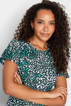 M&Co Green Animal Print Midaxi Dress 10 M&Co Green Animal Print Midaxi Dress -M&Co Sales Store 0b7a878b 4dcc 43 500578 D scaled