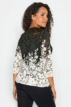 M&Co Black & White Floral Lace Blouse -M&Co Sales Store 0b9ed25c a1b5 45 550689 C scaled