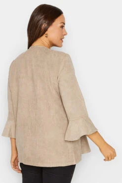 M&Co Cream Suedette Waterfall Jacket 9 M&Co Cream Suedette Waterfall Jacket -M&Co Sales Store 0c2a63a4 0613 41 550111 C scaled