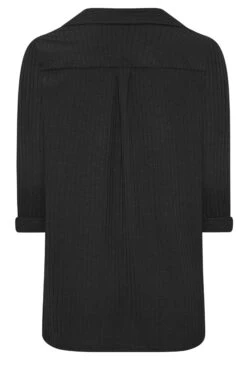 M&Co Black Ribbed V-Neck Shirt 13 M&Co Black Ribbed V-Neck Shirt -M&Co Sales Store 0cd5b1d0 574c 4f 550118 Y scaled