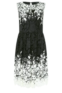 M&Co Black Lace Border Midi Dress -M&Co Sales Store 0e9e064b 80a8 49 550402 X scaled