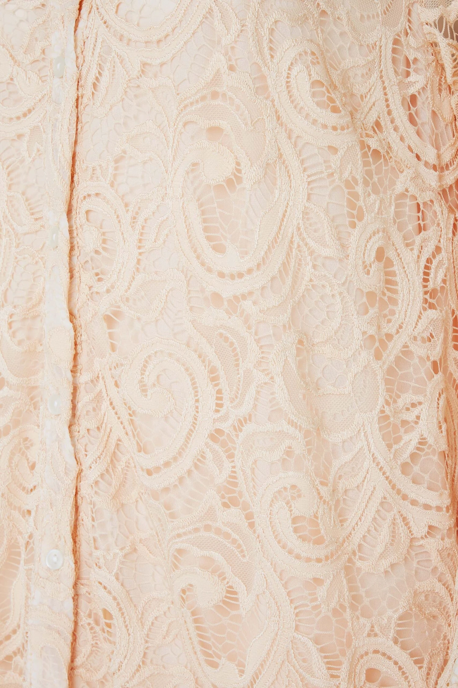 M&Co Nude Pink Lace Shirt 5 M&Co Nude Pink Lace Shirt - Image 5