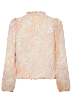 M&Co White Paisley Print High Neck Blouse 13 M&Co White Paisley Print High Neck Blouse -M&Co Sales Store 11928fc7 b351 4d 550670 Y scaled