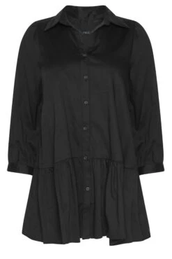 M&Co Black Frill Hem Button Through Shirt -M&Co Sales Store 130925d3 47cf 45 550199 X scaled