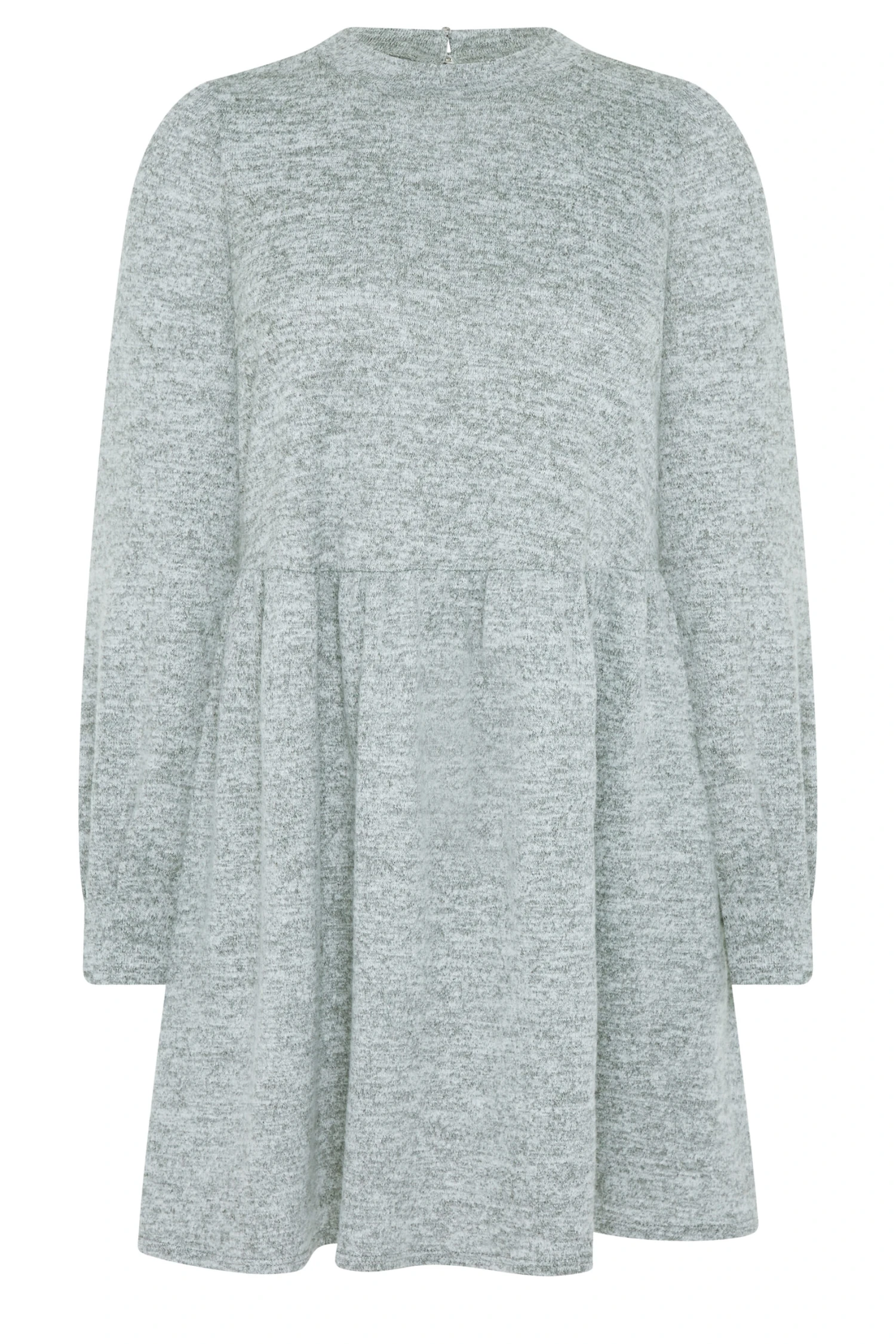 M&Co Grey Soft Touch Smock Top 6 M&Co Grey Soft Touch Smock Top - Image 6