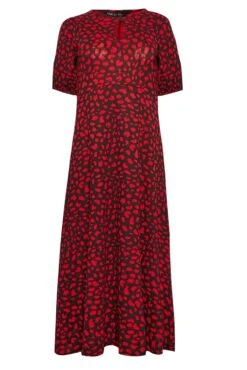 M&Co Red Animal Print Keyhole Maxi Dress 12 M&Co Red Animal Print Keyhole Maxi Dress -M&Co Sales Store 14ea6e23 6107 42 500566 X scaled