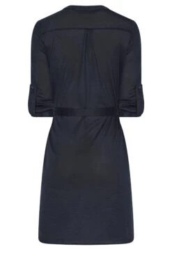 M&Co Navy Blue Tie Waist Tunic Dress -M&Co Sales Store 16594e20 7e81 46 550003 Y scaled