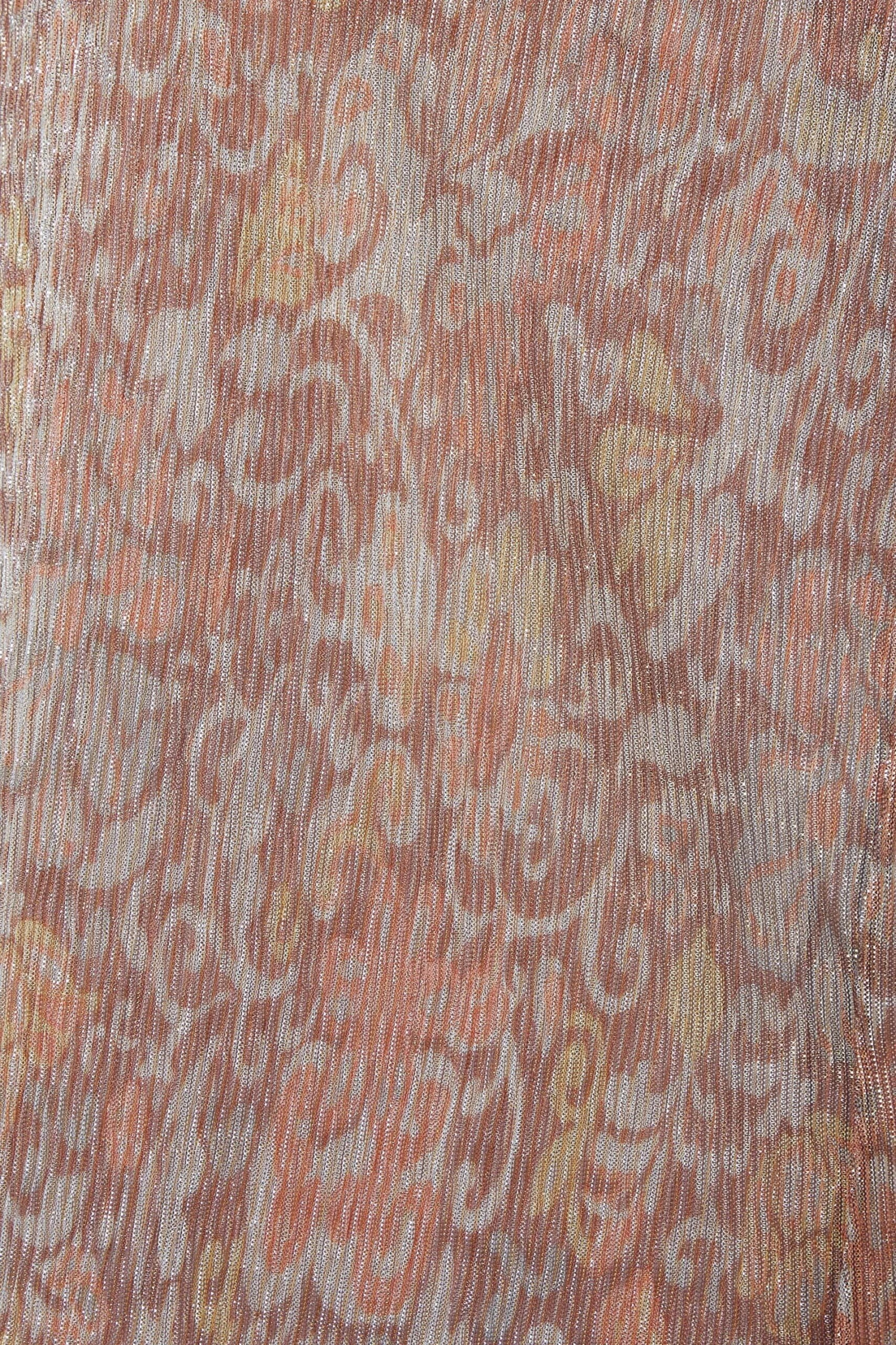 M&Co Brown Paisley Print Glitter Blouse 5 M&Co Brown Paisley Print Glitter Blouse - Image 5