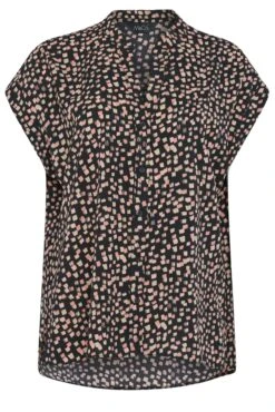 M&Co Black Spot Print V-Neck Blouse 12 M&Co Black Spot Print V-Neck Blouse -M&Co Sales Store 19ba8bee 2fb6 49 550106 X scaled