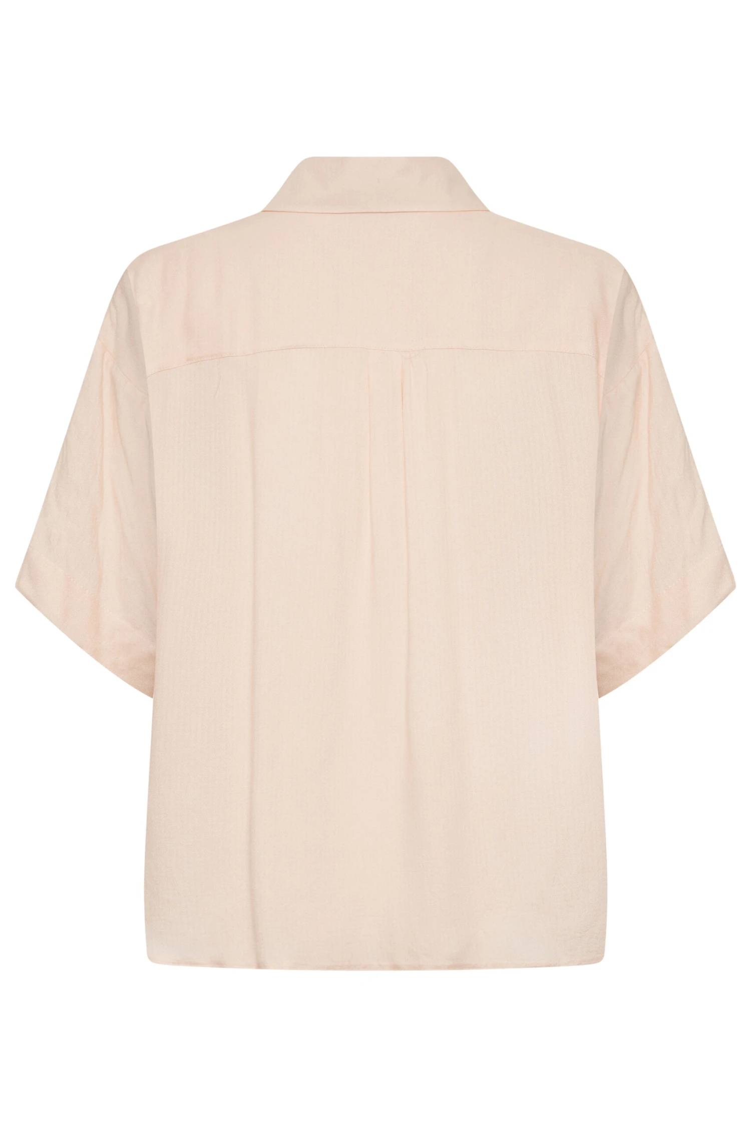 M&Co Light Pink V-Neck Collared Shirt 7 M&Co Light Pink V-Neck Collared Shirt - Image 7