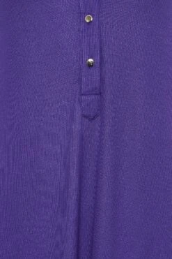 M&Co Purple V-Neck Half Placket Shirt -M&Co Sales Store 1d3bf926 0e01 41 550525 Z scaled