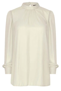 M&Co Cream Keyhole Back High Neck Blouse 12 M&Co Cream Keyhole Back High Neck Blouse -M&Co Sales Store 1dd6f580 084a 45 550185 X scaled