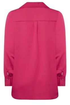 M&Co Hot Pink V-Neck Collared Blouse 13 M&Co Hot Pink V-Neck Collared Blouse -M&Co Sales Store 205e38fa 7ef7 45 550285 Y scaled