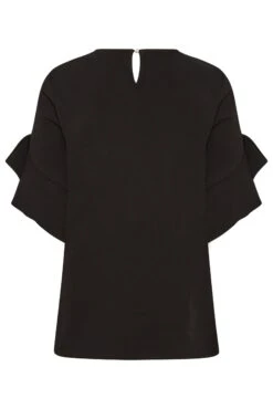 M&Co Black Frill Sleeve Blouse -M&Co Sales Store 21807198 935c 46 550619 Y scaled