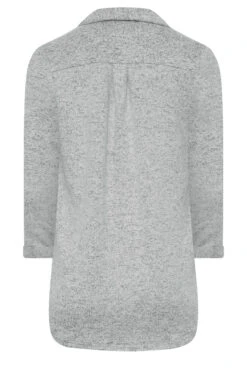 M&Co Grey Soft Touch Half Placket Jersey Shirt 13 M&Co Grey Soft Touch Half Placket Jersey Shirt -M&Co Sales Store 219c709c beaf 44 550528 Y scaled