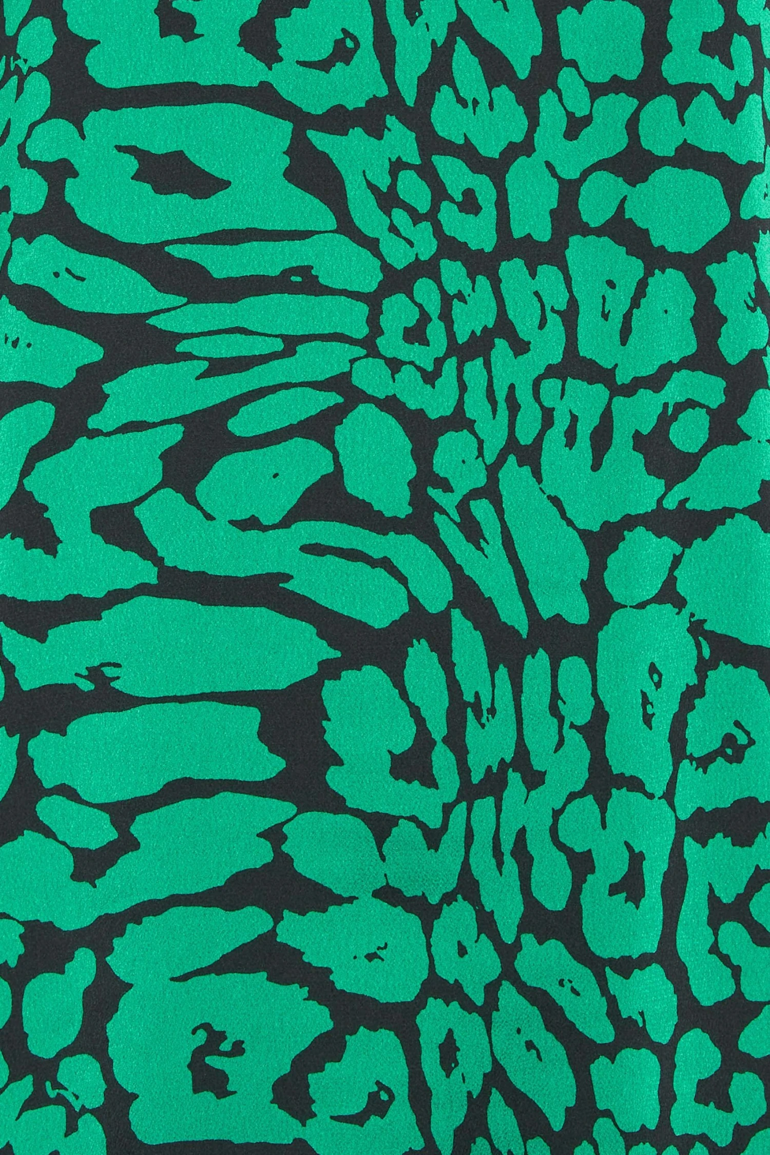 M&Co Black Animal Print Halterneck Blouse 5 M&Co Black Animal Print Halterneck Blouse - Image 5