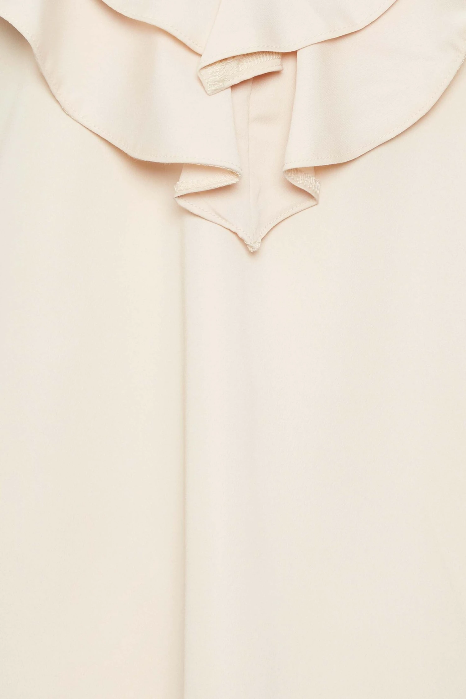 M&Co Cream Frill Front Blouse 5 M&Co Cream Frill Front Blouse - Image 5