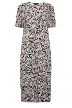 M&Co Black Floral Print Angel Sleeve Split Hem Dress 12 M&Co Black Floral Print Angel Sleeve Split Hem Dress -M&Co Sales Store 252e91ca e0d6 41 550324 X scaled