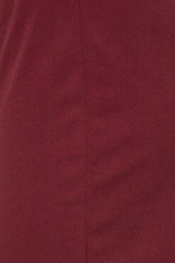 M&Co Burgundy Red Stretch Tapered Trousers -M&Co Sales Store 2783d6e3 b06f 42 500542 Z scaled