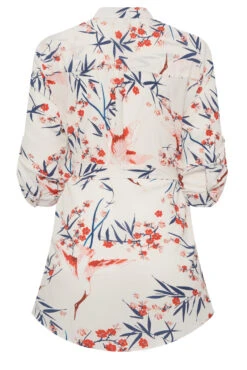 M&Co White Floral Tie Waist Blouse -M&Co Sales Store 284ba0f4 15fc 4b 550663 Y scaled