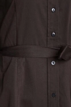 M&Co Chocolate Brown Tie Waist Shirt Dress -M&Co Sales Store 28c3182c 7f83 42 550388 Z scaled