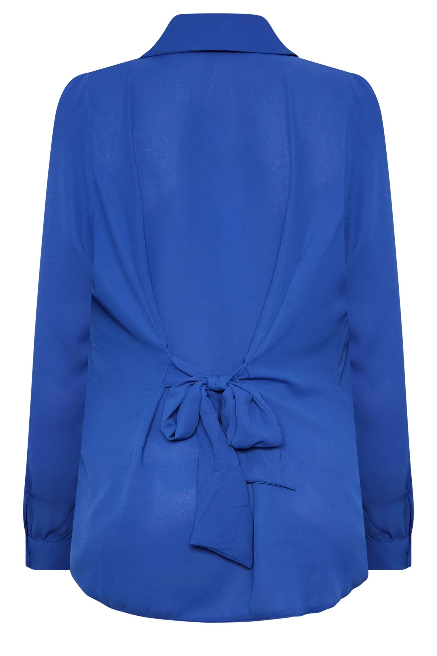 M&Co Cobalt Blue Button Through Tunic Shirt 7 M&Co Cobalt Blue Button Through Tunic Shirt - Image 7