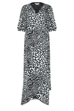 M&Co Black Animal Print Wrap Dress 12 M&Co Black Animal Print Wrap Dress -M&Co Sales Store 2c6a8ba5 4098 41 550410 X scaled