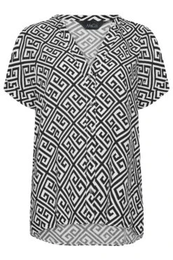 M&Co White Geometric Print Shirt -M&Co Sales Store 2cfcc3f2 7ac4 44 550549 X scaled