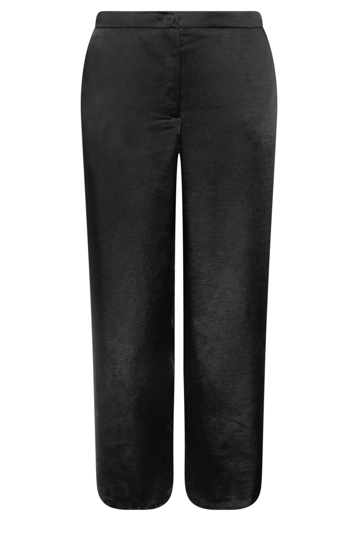 M&Co Black Satin Wide Leg Trousers 5 M&Co Black Satin Wide Leg Trousers - Image 5