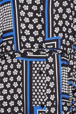 M&Co Black Patchwork Print Belted Tunic Shirt Dress -M&Co Sales Store 3018ad4d ae7b 4a 550061 Z scaled