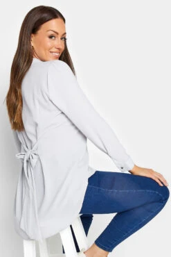 M&Co Grey Button Through Tunic Shirt 9 M&Co Grey Button Through Tunic Shirt -M&Co Sales Store 316e6be7 33ea 43 550317 C scaled