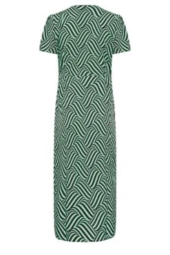 M&Co Green Abstract Stripe Wrap Dress 13 M&Co Green Abstract Stripe Wrap Dress -M&Co Sales Store 36268f84 ec38 4d 550479 Y scaled