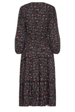 M&Co Black Floral Print Crochet Trim Maxi Dress 15 M&Co Black Floral Print Crochet Trim Maxi Dress -M&Co Sales Store 36b4591c 860a 4d 550380 Y scaled