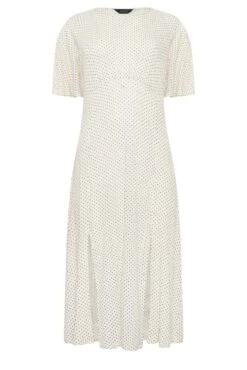 M&Co White Polka Dot Print Angel Sleeve Split Hem Midi Dress 12 M&Co White Polka Dot Print Angel Sleeve Split Hem Midi Dress -M&Co Sales Store 381ca39f f308 49 550496 X scaled