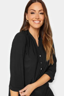 M&Co Black Half Placket Jersey Shirt 12 M&Co Black Half Placket Jersey Shirt -M&Co Sales Store 399a0304 8cd5 42 550349 D scaled