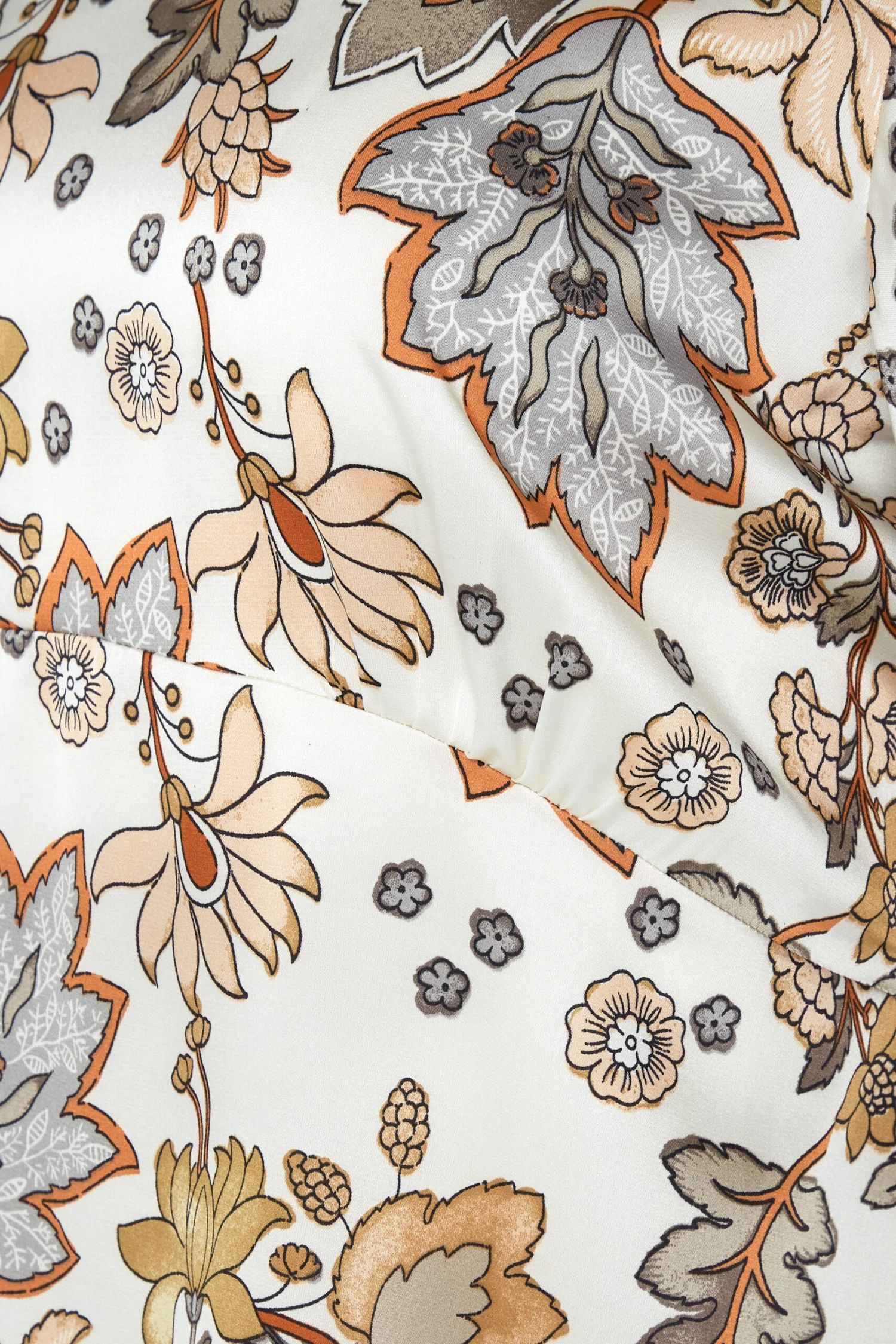 M&Co White Floral Tie Back Blouse 5 M&Co White Floral Tie Back Blouse - Image 5