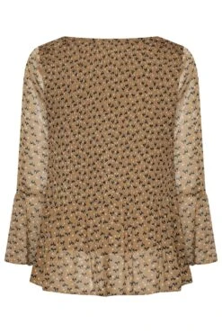 M&Co Brown Cat Print Pleated Blouse 13 M&Co Brown Cat Print Pleated Blouse -M&Co Sales Store 3adcd7d0 2ca6 46 550369 Y scaled