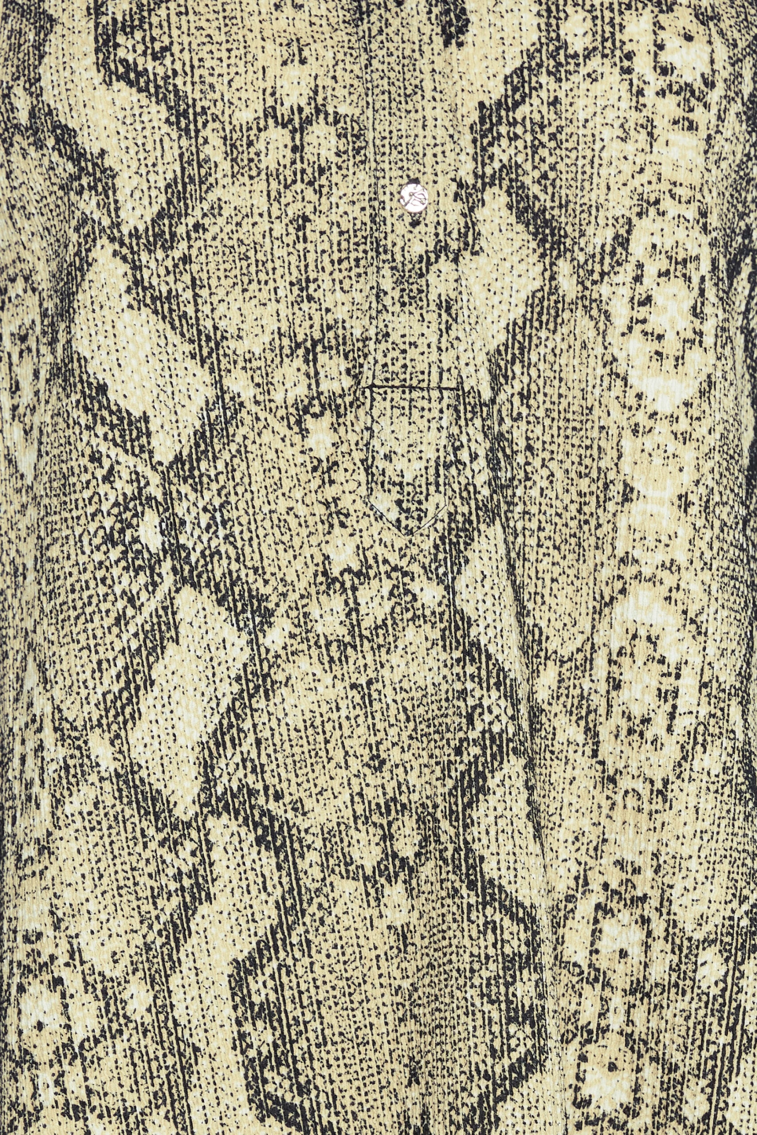 M&Co Brown Snake Print Half Placket Shirt 7 M&Co Brown Snake Print Half Placket Shirt - Image 7