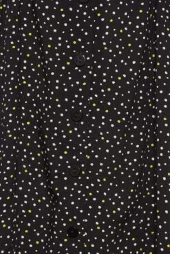 M&Co Black Spot Print Shirred Waist Dress -M&Co Sales Store 3c54ae10 6998 46 550382 Z scaled